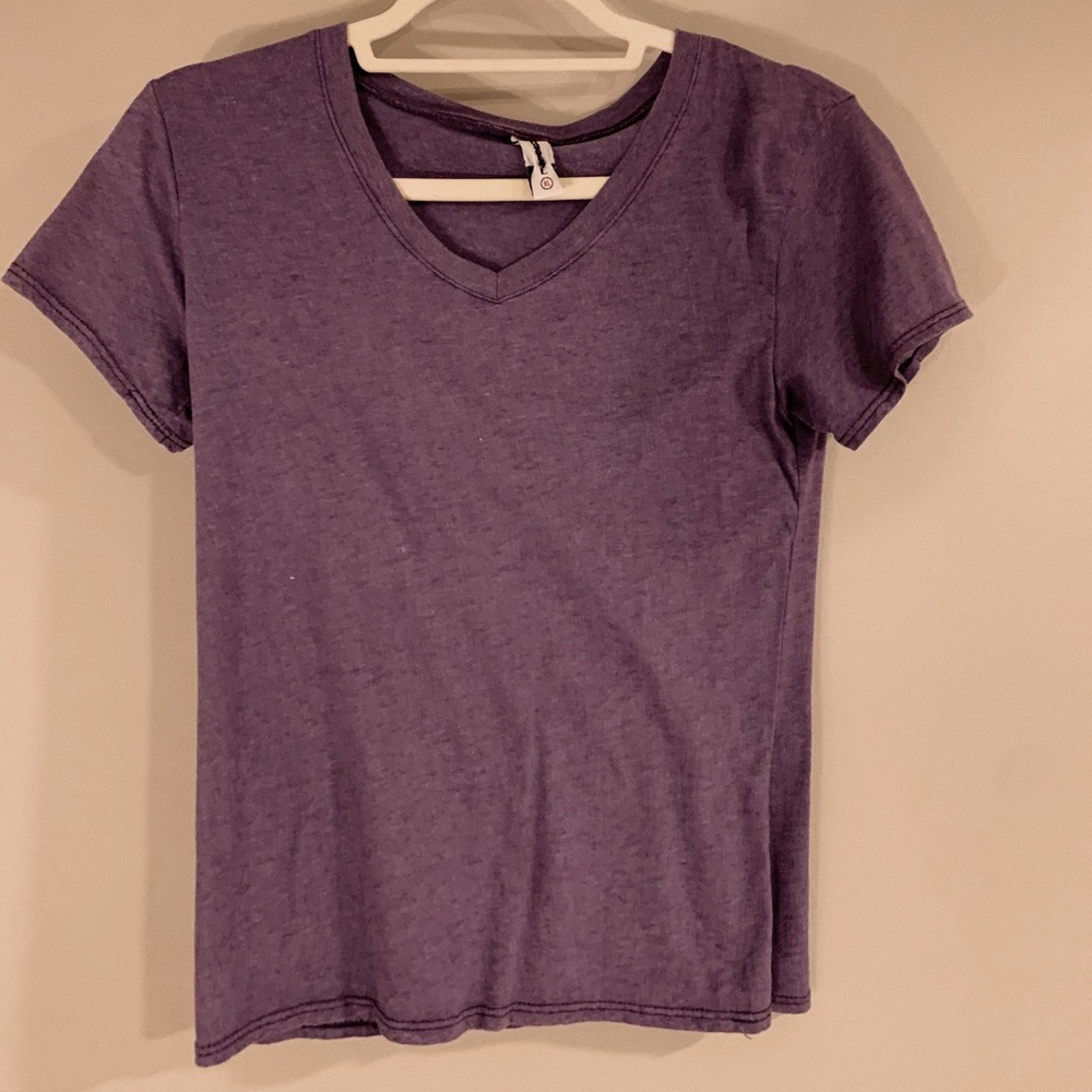 super soft plain purple tee!